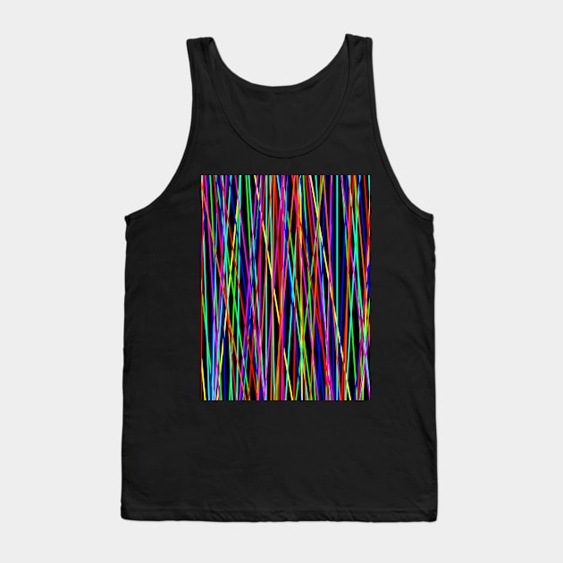 Lasers Tank Top by LadybugDraws